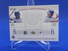 2005 Upper Deck Classics – Classic Counterparts Jim Rice, Fred Lynn #CC-LR /1999
