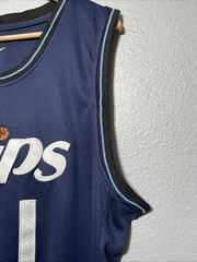 Nike Authentic #1 James Harden LA Clippers Jersey Men’s 52 XL Blue City Edition