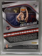 2025 Panini Prizm WNBA – Caitlin Clark #22 Blue Velocity Prizm Graded 10!