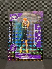 2025-26 TOPPS CHROME – DEVIN BOOKER CLUTCH GENE PURPLE GEOMETRIC /75 CG-11 SUNS