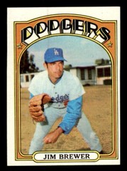 1972 Topps Baseball #151 Jim Brewer EX/MT *d5