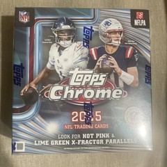 2025 Topps Chrome Football Mega Box TOPPS Factory Sealed NEW Ready 2 Ship