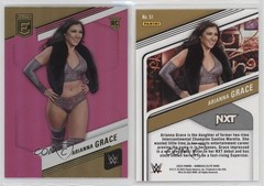 2023 Panini Donruss Elite WWE Pink Arianna Grace #51 Rookie RC 17tg