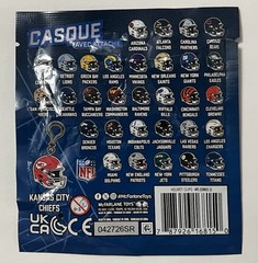 2026 New England Patriots NFL Helmet Bag Clip / Keychain McFarlane Toys Series 1