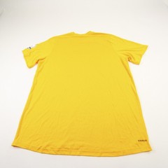 Wyoming Cowboys adidas Short Sleeve Shirt Men&rsquo;s Yellow Used XLT