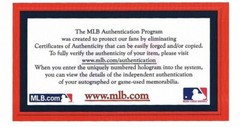 Konnor Griffin Autographed Signed Baseball MLB Authentication Hologram + Case