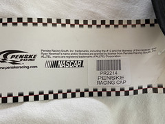 Black Penske Nascar Racing Cap PR2214 new with tag
