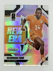 BAZOUMANA TOURE 2026 Prizm FIFA World Cup New Era Silver Prizm RC Ivory Coast