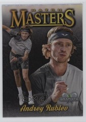 2024 Topps Graphite Match Masters Refractor Andrey Rublev #MM-AR Rookie RC 7tw