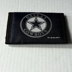 Dallas Cowboys Black and Gray Men’s Wallet 1993 NFL