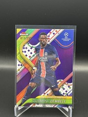 2023-24 Finest UEFA Club Competitions #30 Ousmane Dembele Purple Refractor #/299