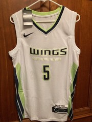 Paige Bueckers #5 Dallas Wings Stitched White Jersey Unisex Adult Size Small