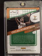 2021-22 Panini Donruss Optic Opti-Graphs Oscar Robertson Auto