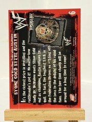 1998 Comic Images WWF Superstarz Steve Austin Stone Cold #6 HOF