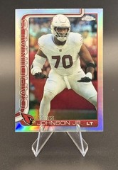 2025 Topps Chrome #3 Paris Johnson Jr. Refractor