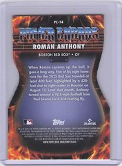 2026 Bowman #PC-14 Roman Anthony Power Chords