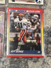 Jeff George 17 Card Lot Rookies and More