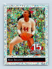 🚨KIKI IRIAFEN 2025 LEAF 15TH ANNIVERSARY SILVER SPARKLE PARALLEL SSP 1/15‼️