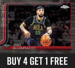 Jose Alvarado 2025-26 Topps Chrome #144 New Orleans Pelicans