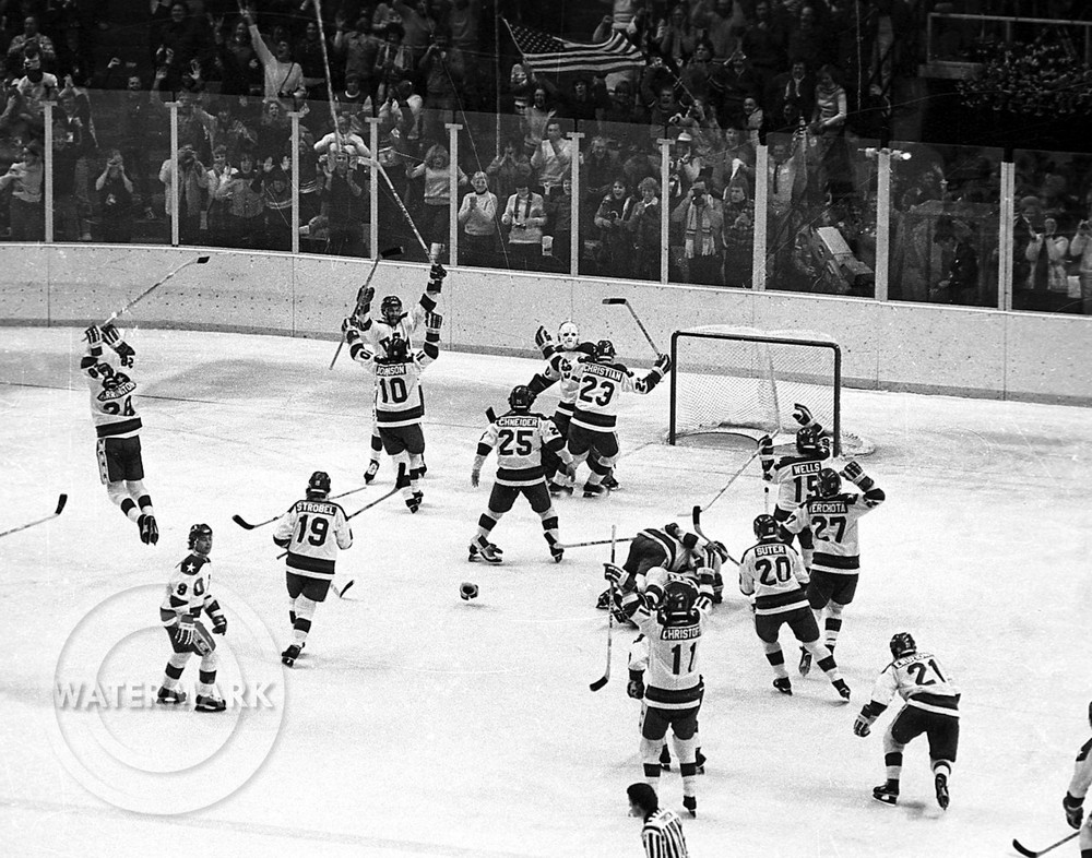 1980 Team USA Hockey Lake Placid Olympic Photo On Ice Miracle 8×10 11×14 16×20 3