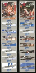 1990-91 STAR MICHAEL JORDAN BULLS 16 CARD TEAM SET+ 3 MICHAEL JORDAN PROMO CARDS
