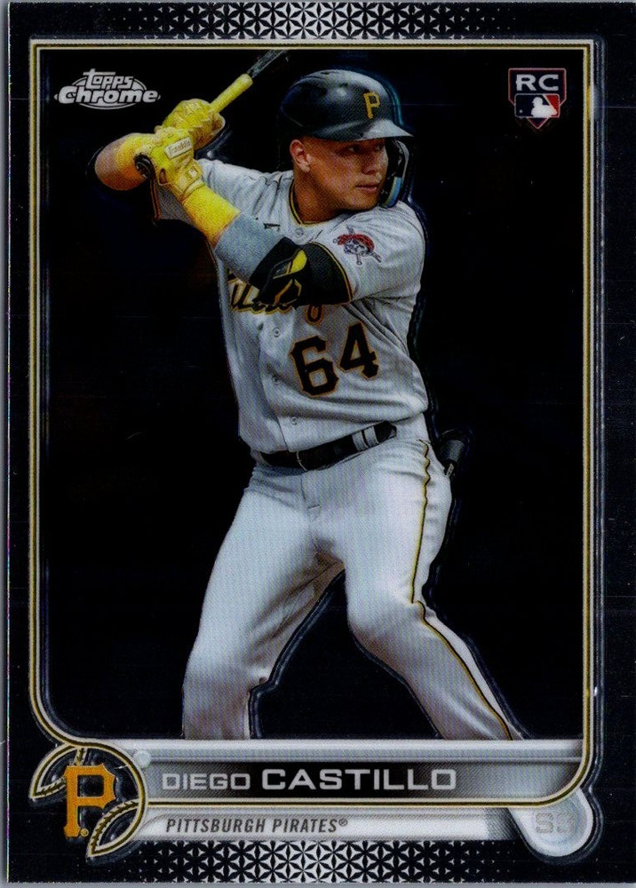 2022 Topps Chrome Update #USC27 Diego Castillo RC Pittsburgh Pirates