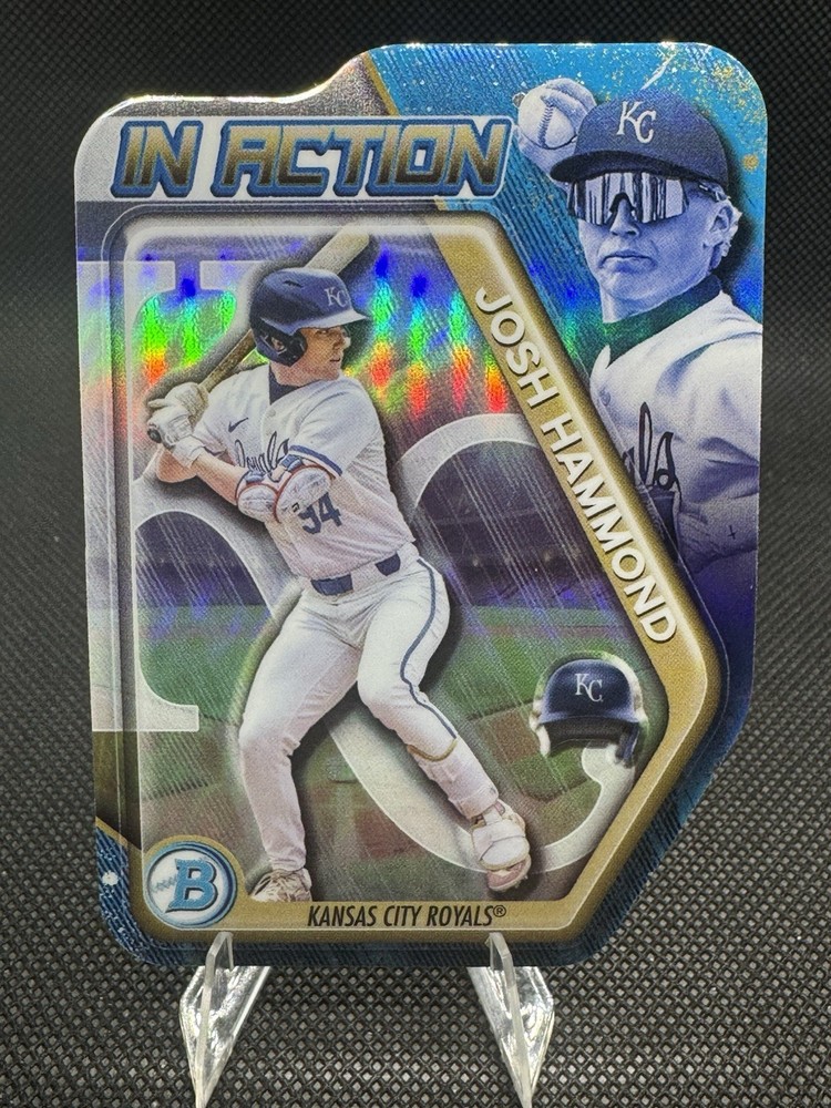 2025 Bowman Draft – Bowman in Action Josh Hammond #BIA-9 (RC)