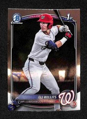 2025 Bowman Draft – Eli Willits Chrome 1st Bowman #BDC-1 Washington Nationals