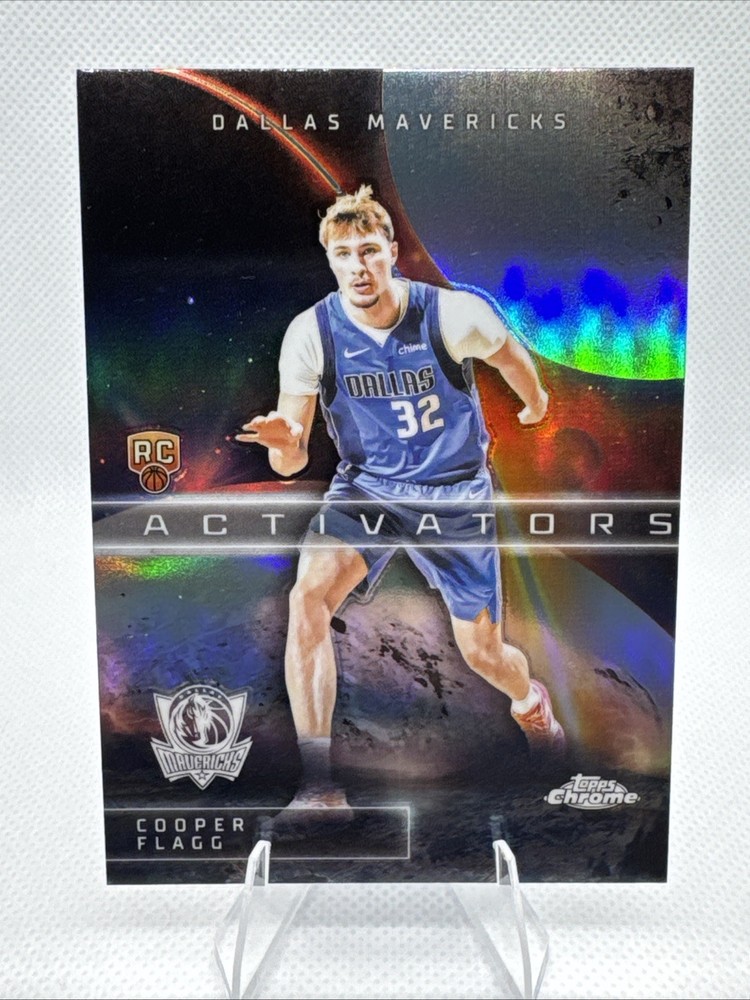 2025-26 Topps Chrome – Activators Cooper Flagg #AC-11 Refractor (RC)