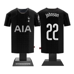Tottenham Hotspur Metal Football Shirt Personalised 2025/26 Away Kit Alloy Shirt