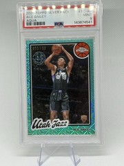 2025-26 Topps Ace Bailey Aqua Refractor /199 (RC) Silver Pack #TC-AB PSA 9