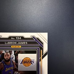 2022-23 Panini Prizm – LeBron James #134 Blue Wave Prizm