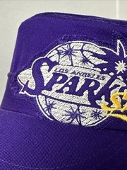 Los Angeles Sparks Adidas WNBA Women&rsquo;s Purple Military Cap Hat New