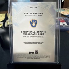 2026 Topps Tribute – Tribute Autographs Rollie Fingers Blue /150