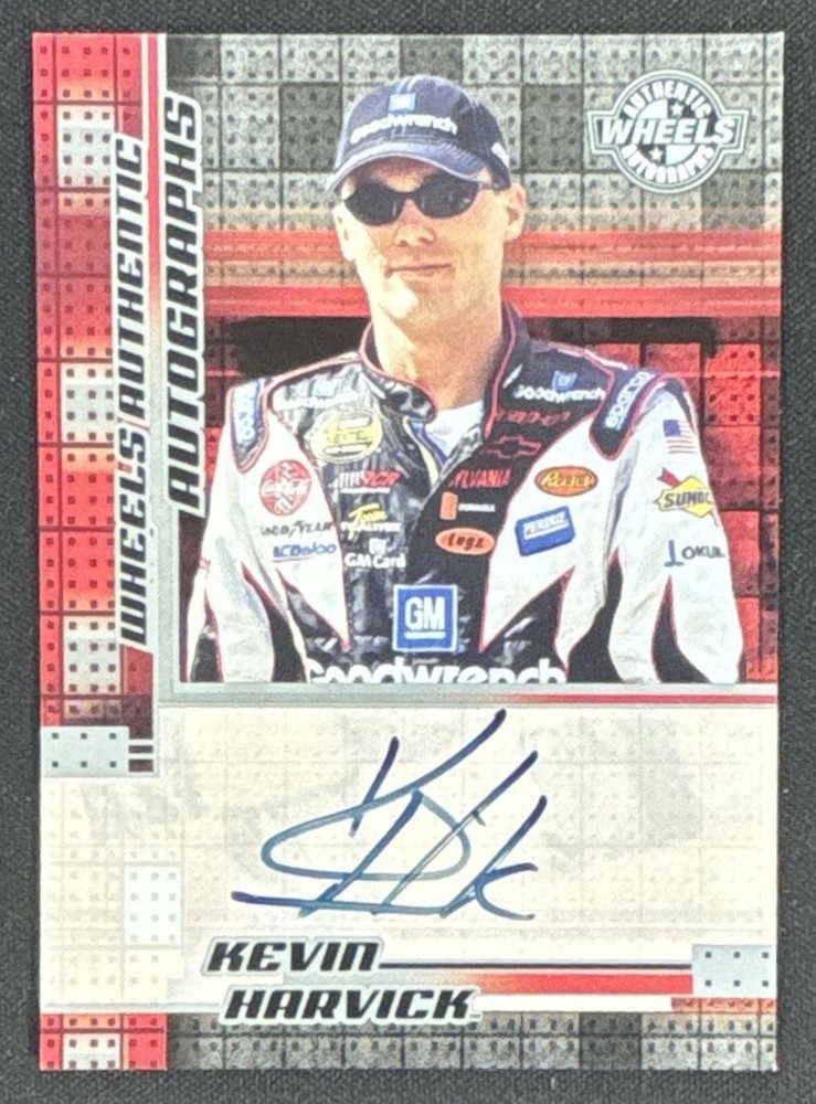 2004 Wheels Racing American Thunder Kevin Harvick Auto Autograph #NNO