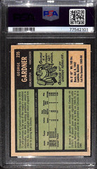 197172 OPEECHEE 235 GEORGE GARDNER PSA 6 EXMT VANCOUVER CANUCKS SC702 G2U