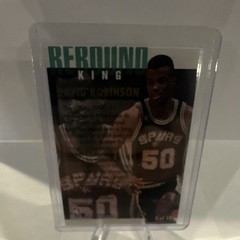 Fleer Ultra 1994-95 Rebound King Insert NBA Card Lot 10 Robinson
