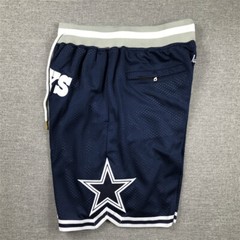 Dallas Cowboys NFL Men Deep Blue Pockets stitched Shorts Size US