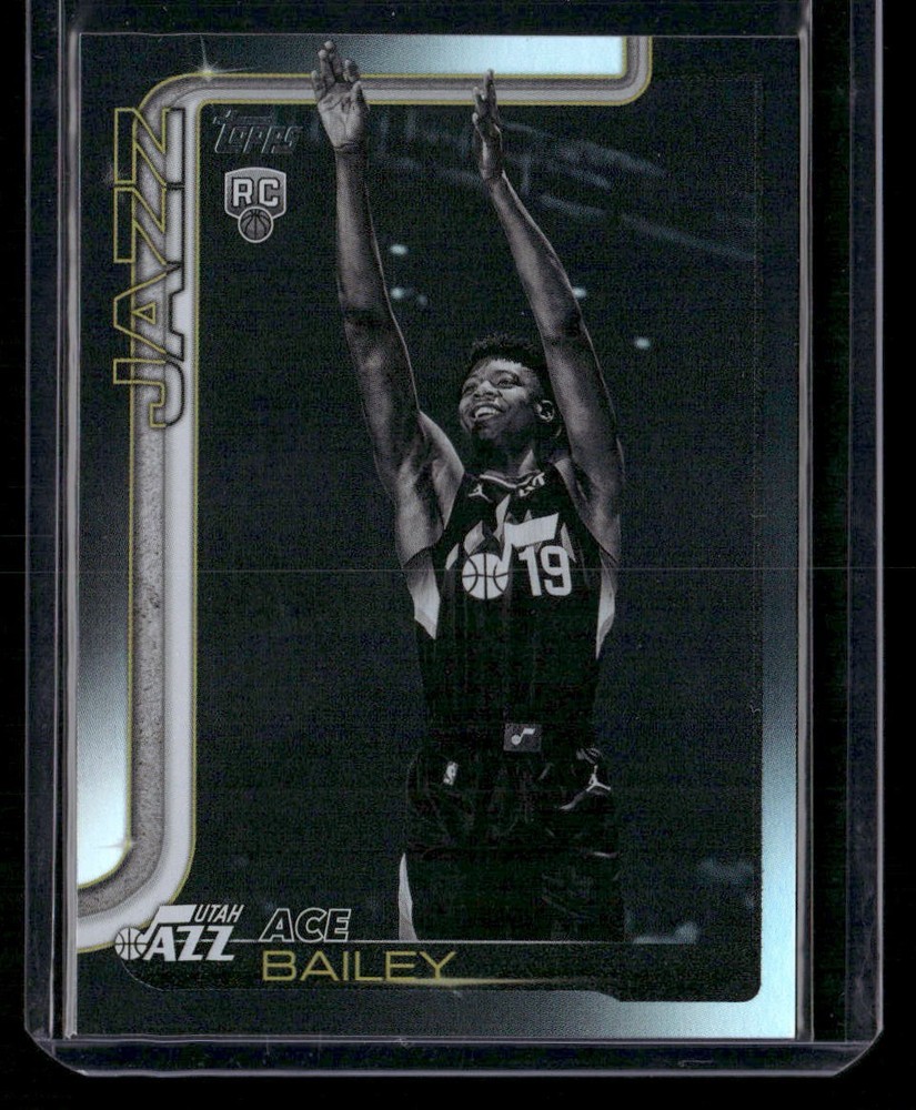 2025-26 Topps #205 Ace Bailey Blackout