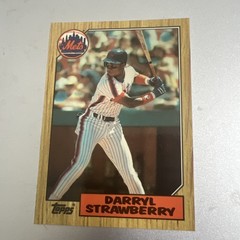 1987 Topps – Darryl Strawberry #460 Tiffany