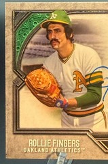 Topps 2017 Museum Collection Archival Autographs Rollie Fingers AA-RF /199