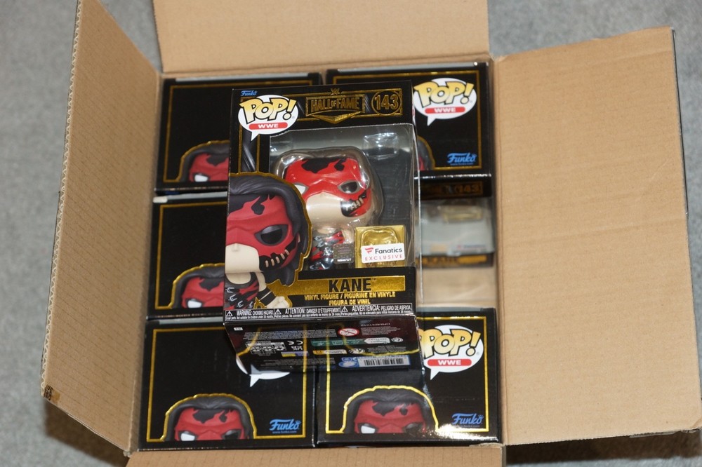 KANE Funko Pop! WWE Wrestling Hall of Fame Kane #143 – Fanatics Exclusive