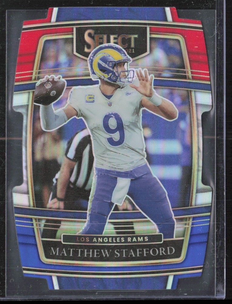 2022 Panini National Treasures NFL Shields Dual Matthew Stafford / Cooper Kupp