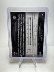Topps Chrome Black 2025 T.J. Watt Refractor /299 Pittsburgh Steelers