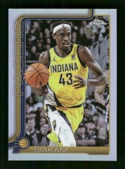 2025-26 Topps Chrome #1 Pascal Siakam Refractor