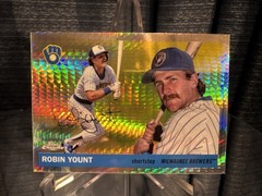 2025 Topps Chrome Platinum Robin Yount Prism Refractor #486 Brewers