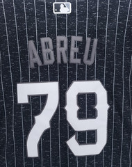 Nike MLB White Sox Southside Jersey Abreu #79 Men’s 36 S City Connect Black