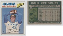 1977 Topps Paul Reuschel #333 Rookie RC 0c4