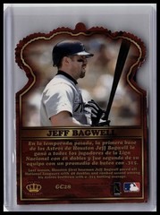 1997 Pacific Crown Collection #GC28 Jeff Bagwell Gold Crown Die Cuts