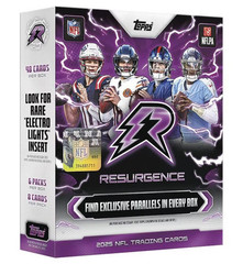 Los Angeles Chargers 4x 2025 Topps Resurgence Football Box Break #726-20
